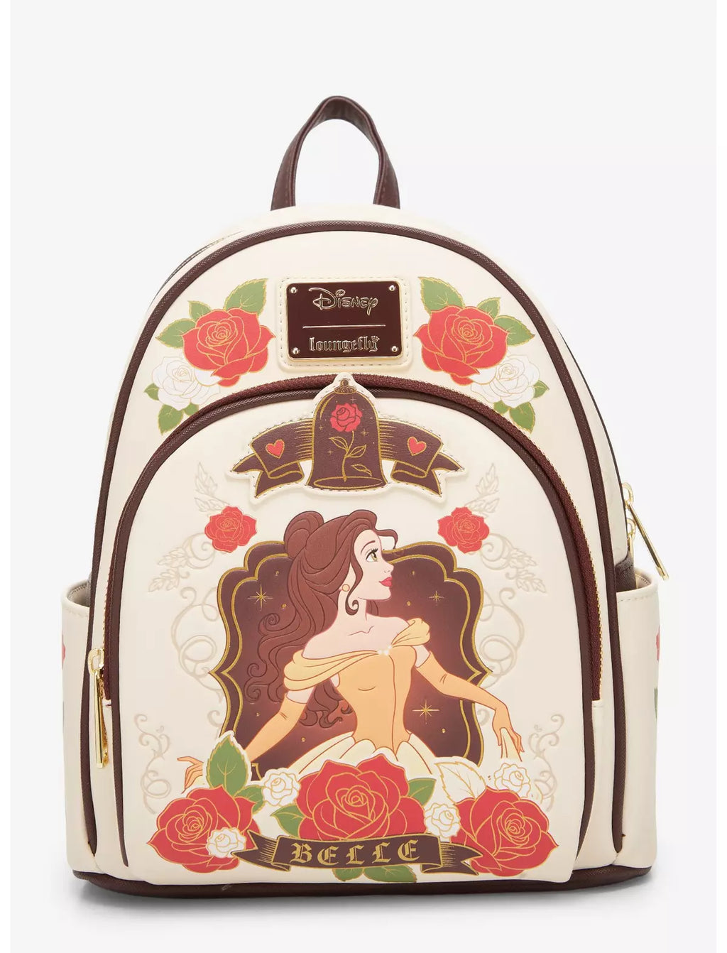 La Belle et la Bête – Belle Roses – Mini sac à dos Loungefly | BoxLunch Exclusive