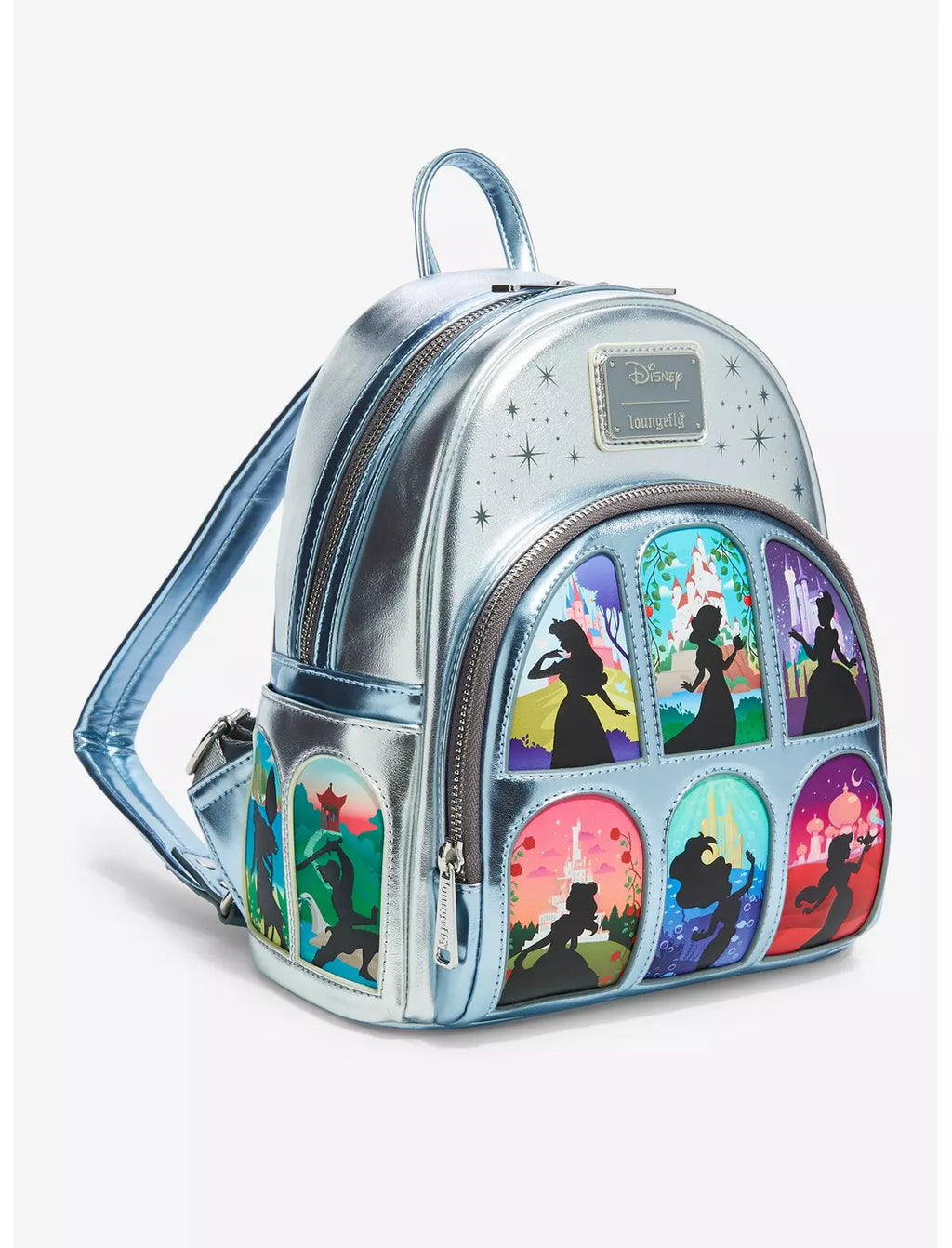 Disney Princess « Window Silhouettes » – Mini sac à dos Loungefly | BoxLunch Exclusive