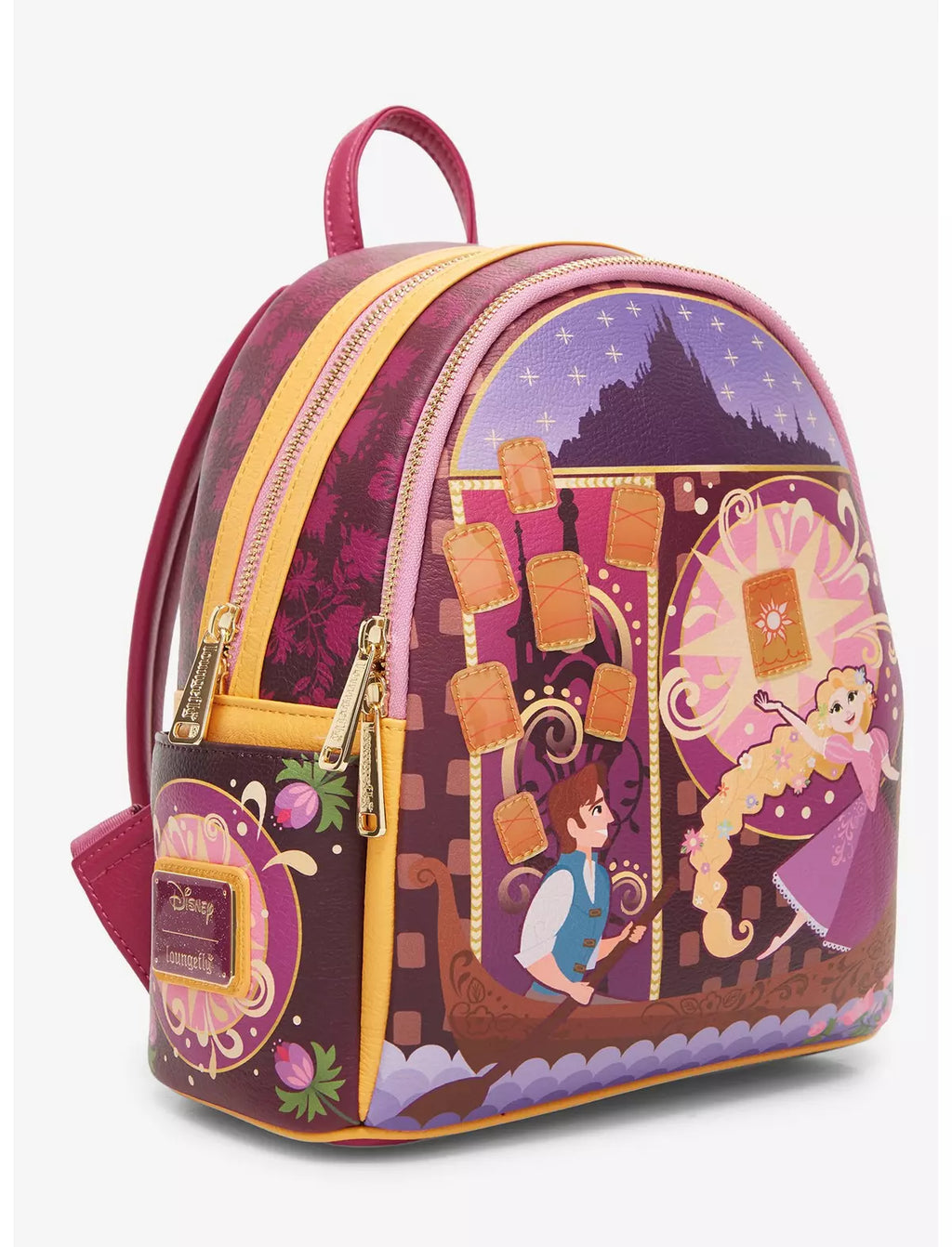Disney Raiponce – Scène des lanternes lumineuse – Mini sac à dos Loungefly | BoxLunch Exclusive