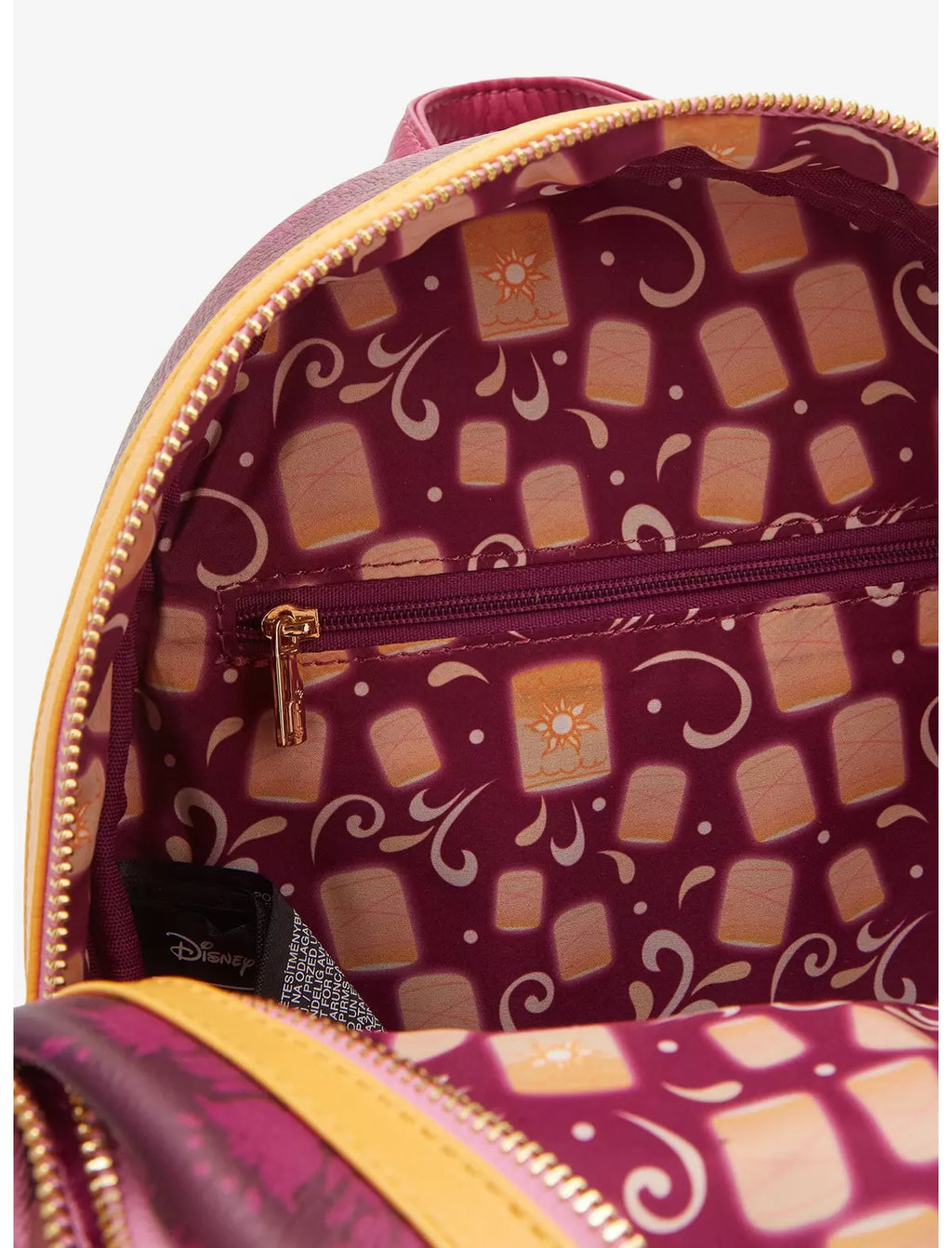 Disney Raiponce – Scène des lanternes lumineuse – Mini sac à dos Loungefly | BoxLunch Exclusive