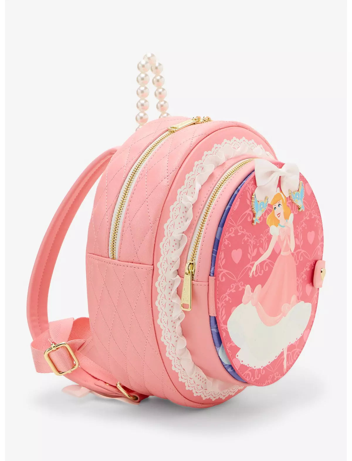 Loungefly Disney Cinderella Dress Change Door Mini Backpack - BoxLunch Exclusive