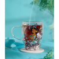 DISNEY PRINCESSES - Jasmine - Verre avec Fleurs Séchées 300ml