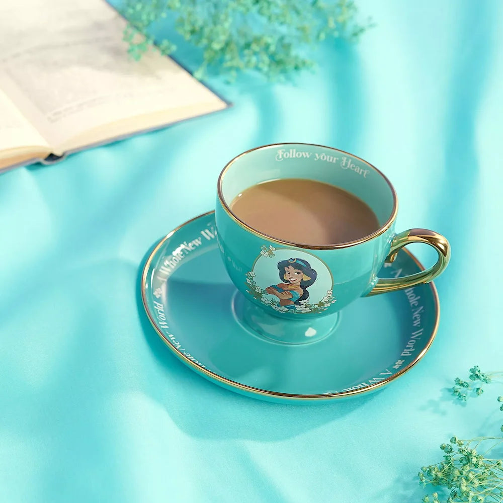 DISNEY PRINCESSES - Jasmine - Tasse + Sous-Tasse 200ml