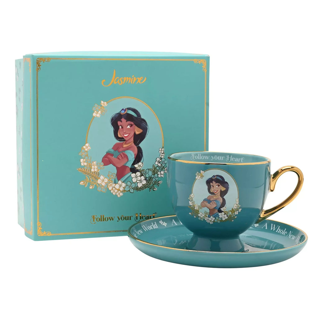 DISNEY PRINCESSES - Jasmine - Tasse + Sous-Tasse 200ml