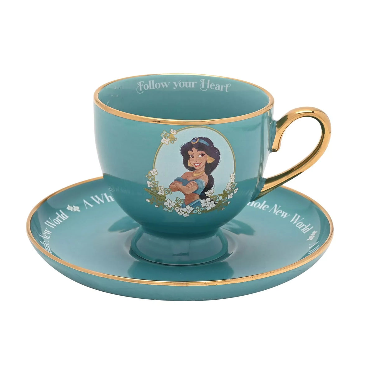 DISNEY PRINCESSES - Jasmine - Tasse + Sous-Tasse 200ml