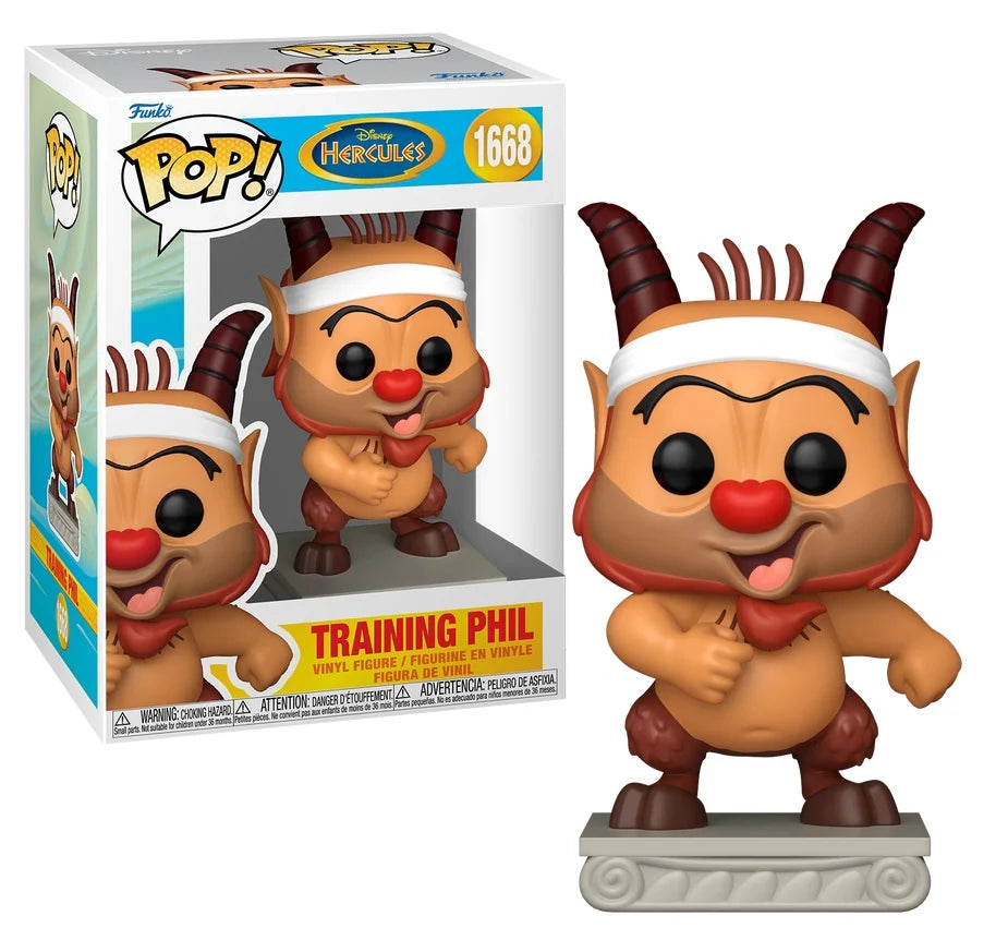 Funko POP N°1668 Training Phil Disney Hercules - Figurine collector officielle