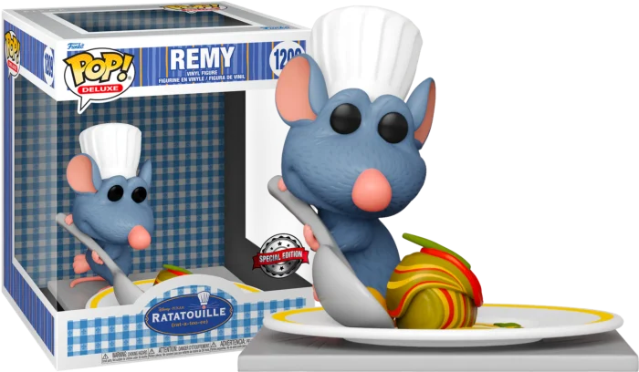 Disney - POP Deluxe n° 1209 - Remy avec Ratatouille - Special Edition