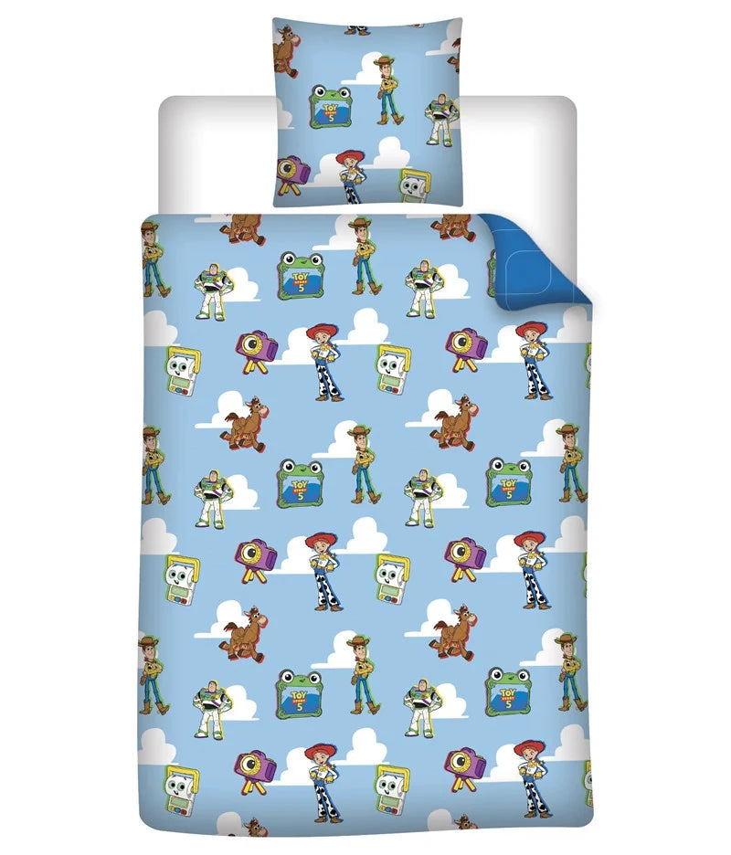 Toy Story – Parure de lit 140 × 200 cm + 65 × 65 cm