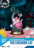 Disney - Chat du Cheshire - Statuette Mini Diorama 10 cm (Alice au Pays des Merveilles)