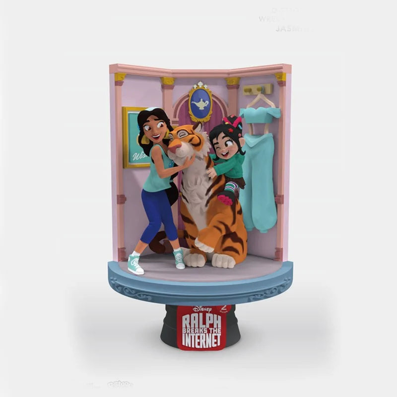 RALPH 2.0 - Jasmine & Vanellope - D-Stage 15cm