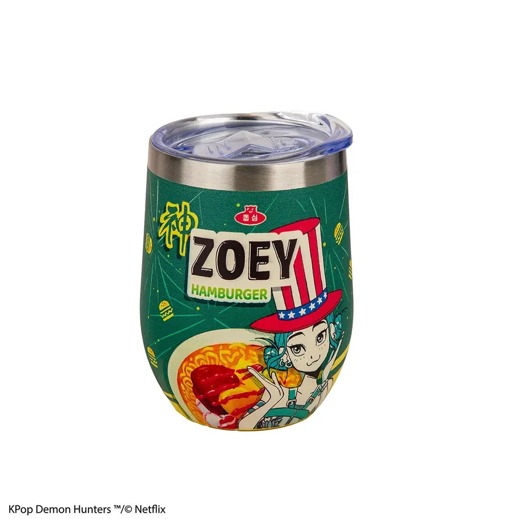 KPOP DEMON HUNTER - Zoey Hamburger - Mug de Voyage Isotherme 350ml