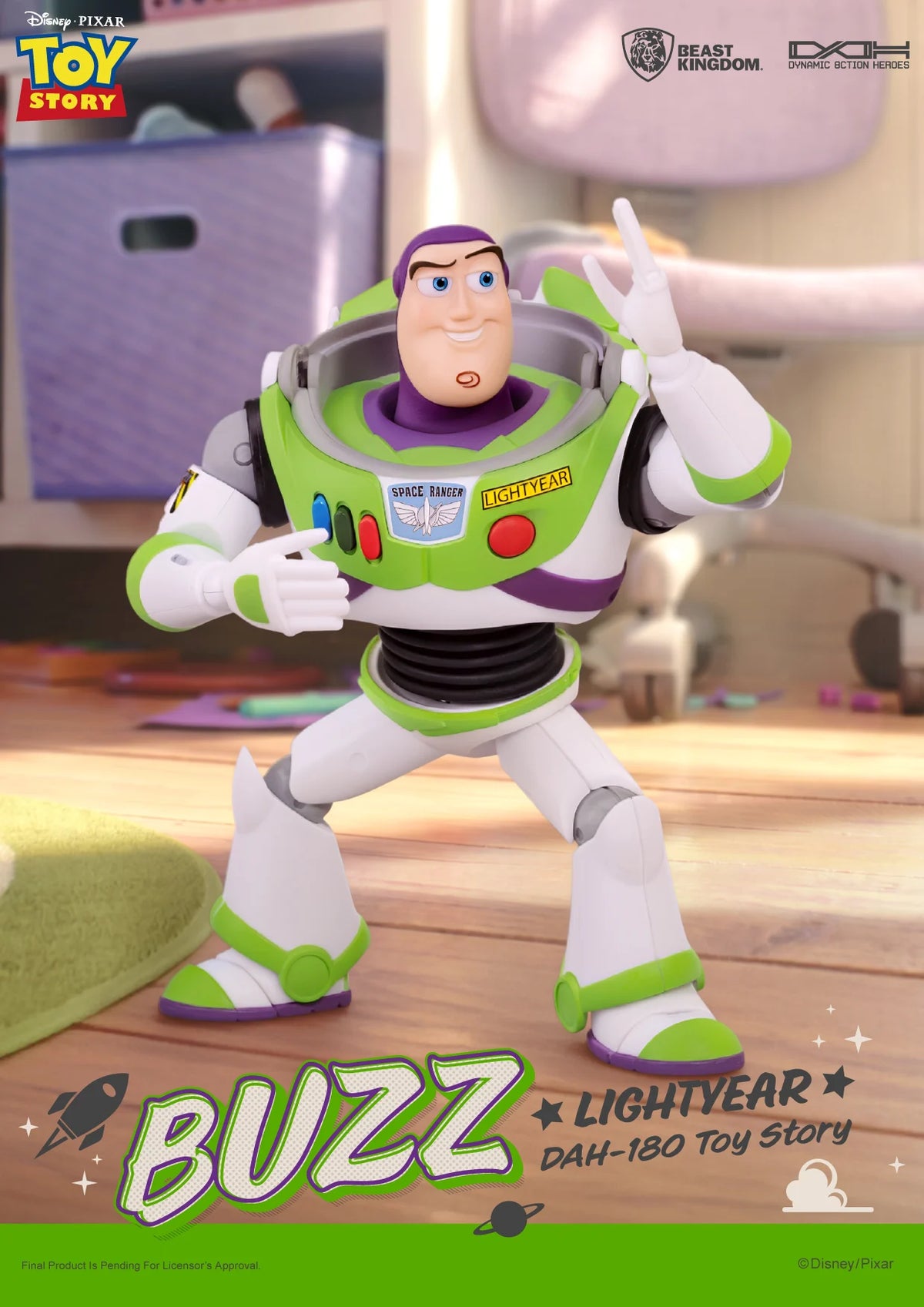 Toy Story – Buzz l’Éclair – Dynamic Action Heroes 23,8 cm