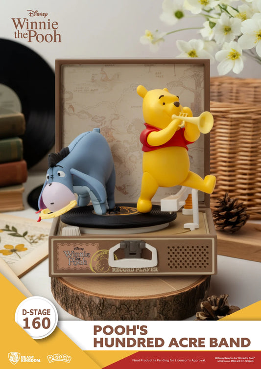WINNIE L'OURSON - Pooh's Hundred Acre Band - Diorama D-Stage 12.3cm