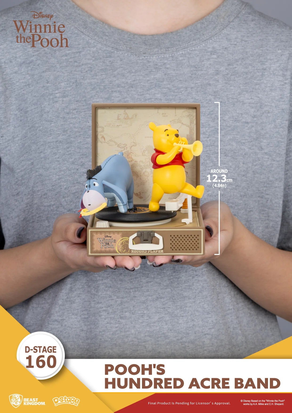 WINNIE L'OURSON - Pooh's Hundred Acre Band - Diorama D-Stage 12.3cm