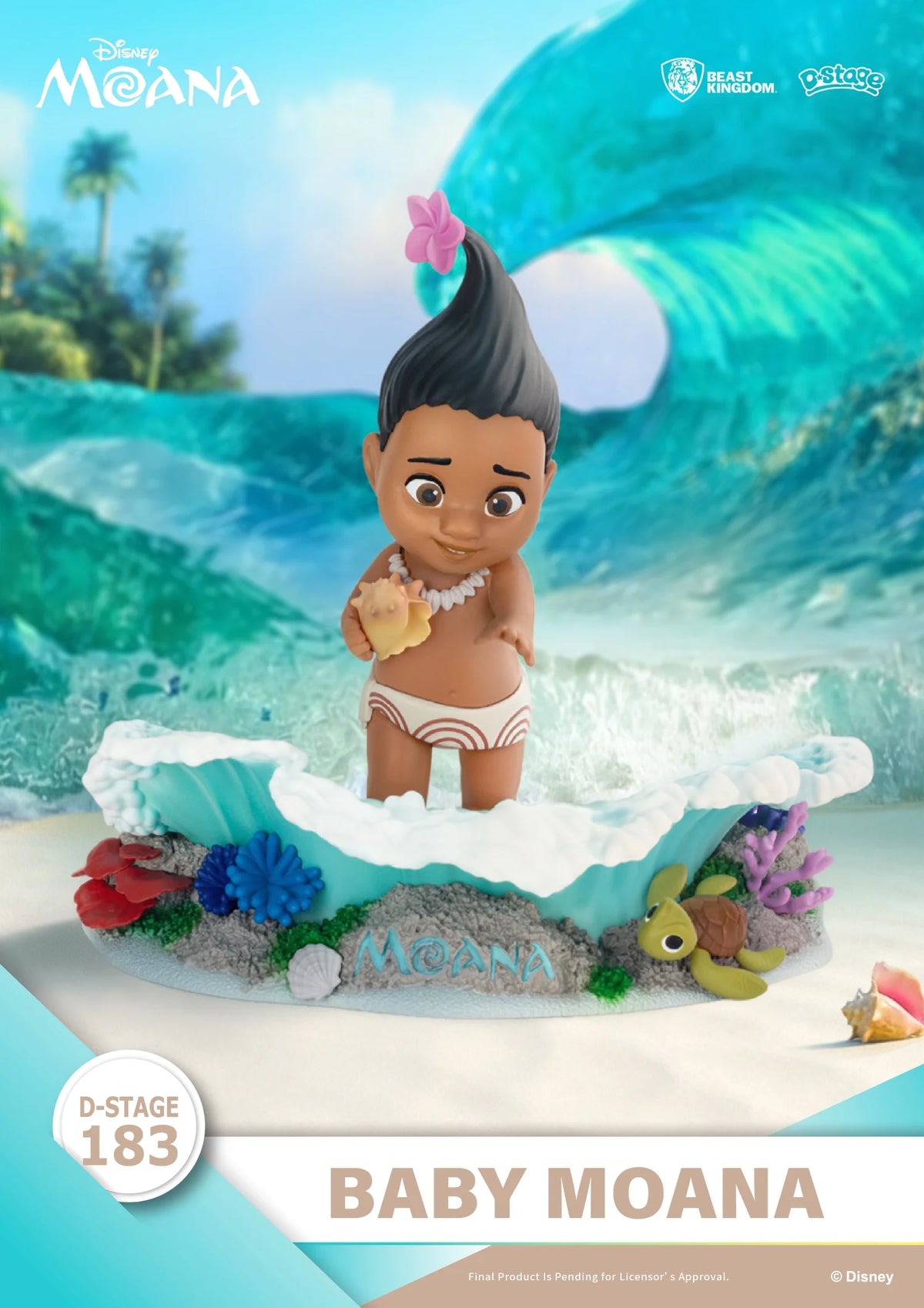 Vaiana – Bébé Vaiana – Diorama D-Stage 11,3 cm