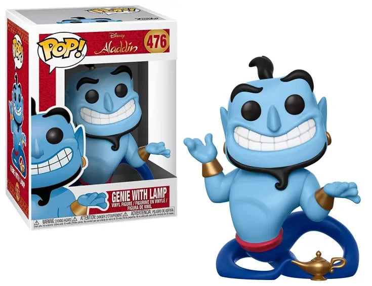 Funko POP N°476 Génie avec Lampe Disney Aladdin - Figurine collector officielle