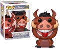 Funko Pop Disney N°498 – Luau Pumbaa avec pomme, figurine Le Roi Lion danse Luau