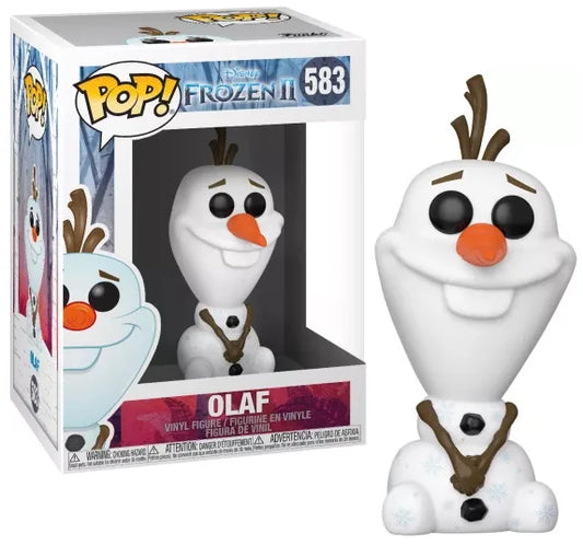Funko POP N°583 Olaf Frozen 2 Disney La Reine des Neiges - Figurine collector officielle