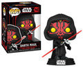 Funko Pop Star Wars N°740 – Dark Maul avec sabre laser double lame, figurine Darkside Sith