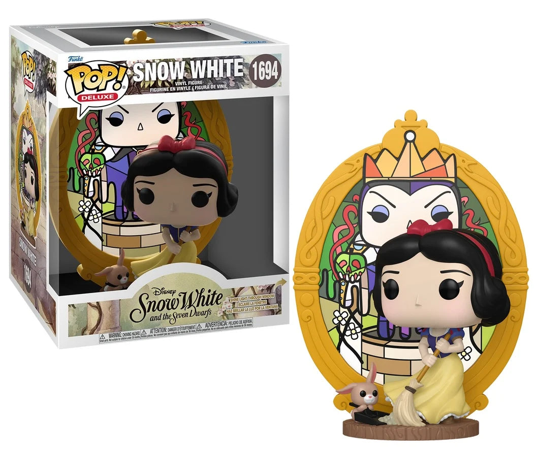 BLANCHE NEIGE - POP Deluxe N° 1694 - Blanche Neige (Vitrail)