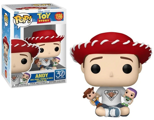 Funko POP N°1596 Andy Toy Story 30ème Anniversaire Disney