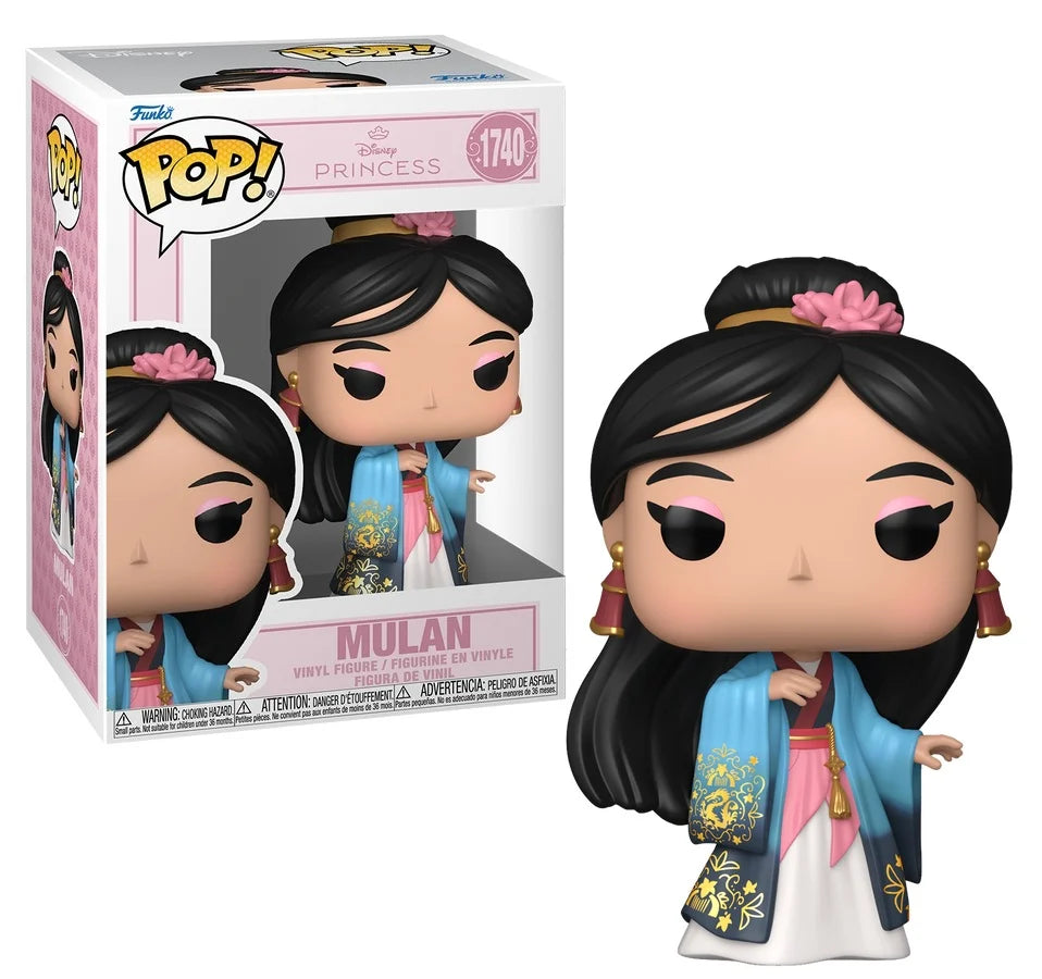 Funko POP Disney N°1740 Mulan Grande Entrée des Princesses - Figurine collector officielle