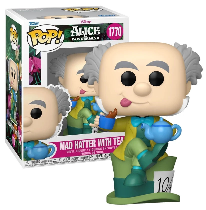Funko POP Disney N°1770 - Chapelier Fou (Alice au Pays des Merveilles)