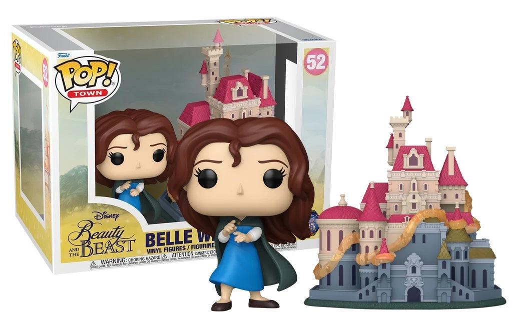 La Belle et la Bête - POP Town n° 52 - Château avec Belle