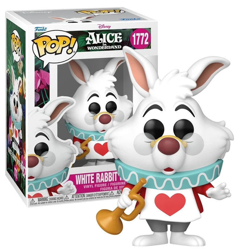 Funko POP Disney N°1772 - Lapin Blanc (Alice au Pays des Merveilles)