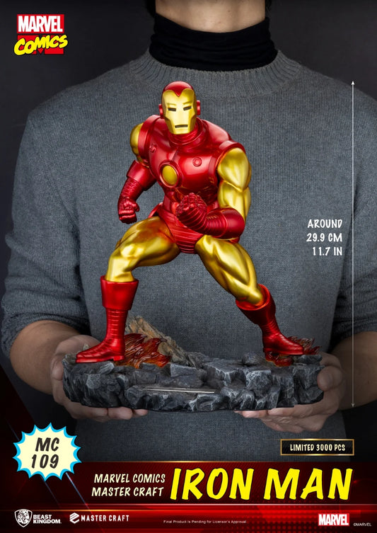 MARVEL - Iron Man "Comics" - Statuette Master Craft 29.9cm