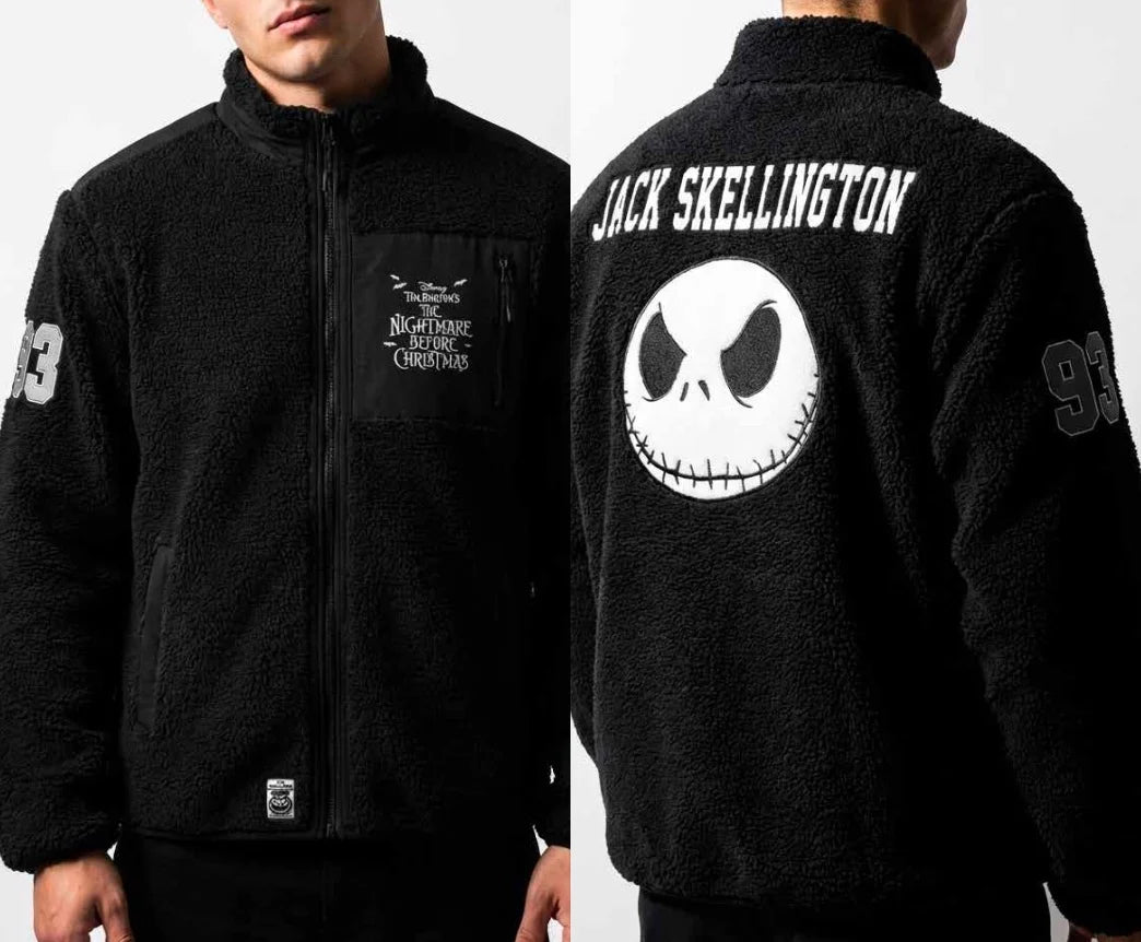 DISNEY - Jack Skellington - Veste Polaire Sherpa