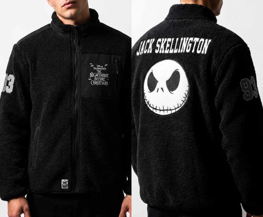 DISNEY - Jack Skellington - Veste Polaire Sherpa