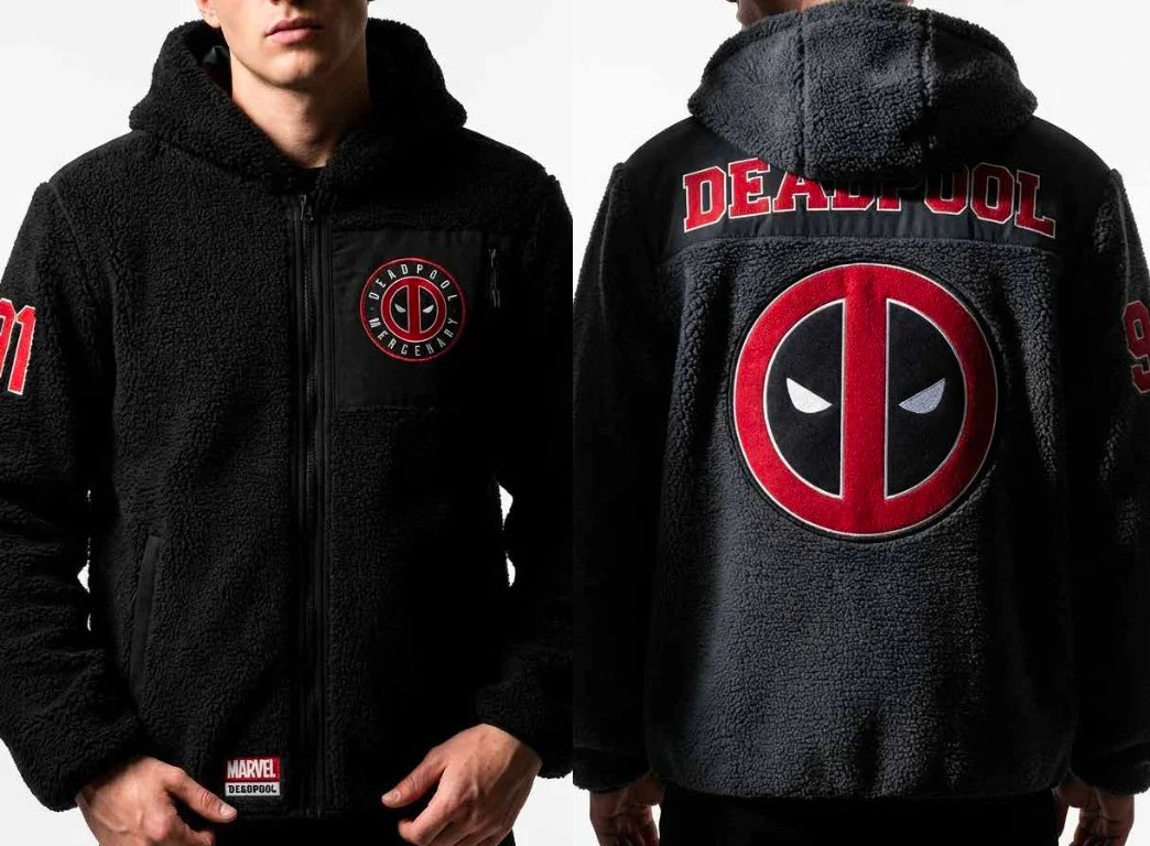 MARVEL - Deadpool - Veste Polaire Sherpa