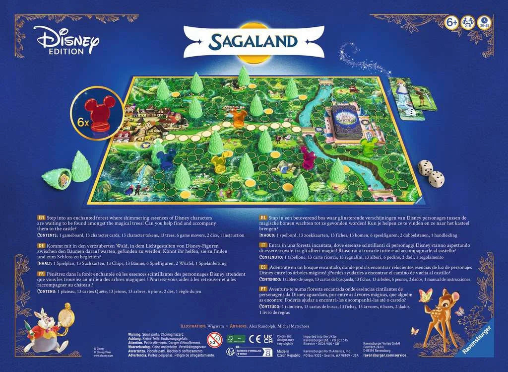 Disney Sagaland – Ravensburger Board Game (EN/DE/FR/IT)