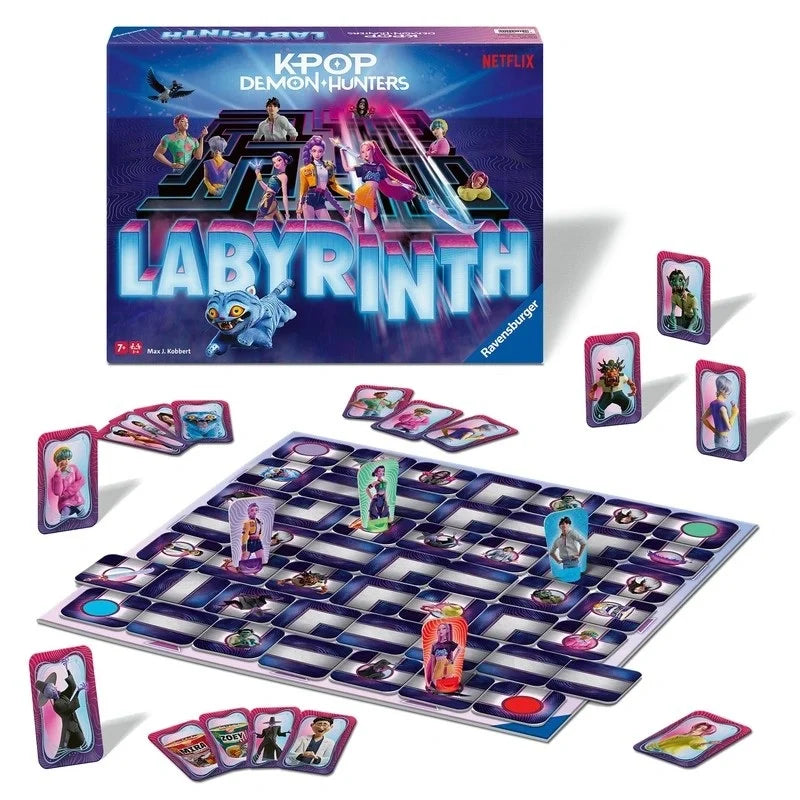 K-POP DEMON HUNTERS - Jeu de Plateau Labyrinth
