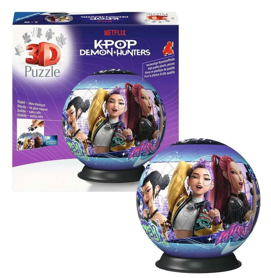 K-POP DEMON HUNTERS - Puzzle Globe 500 Pièces