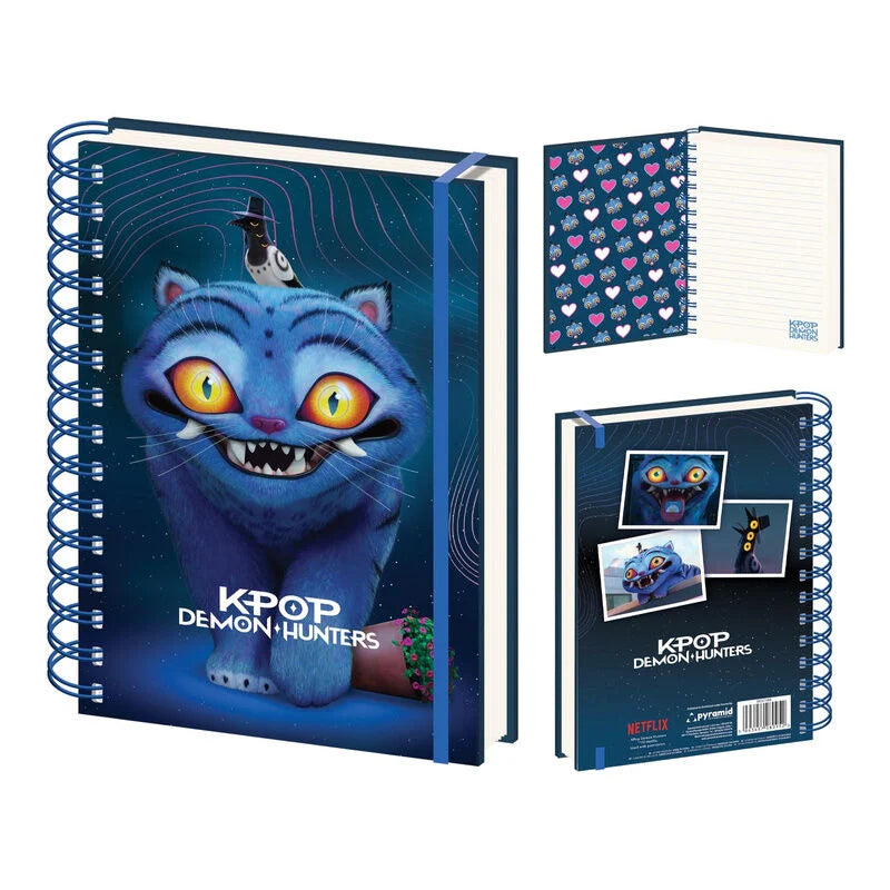 K-POP DEMON HUNTERS - Derpy Tiger - Notebook Lenticulaire A5
