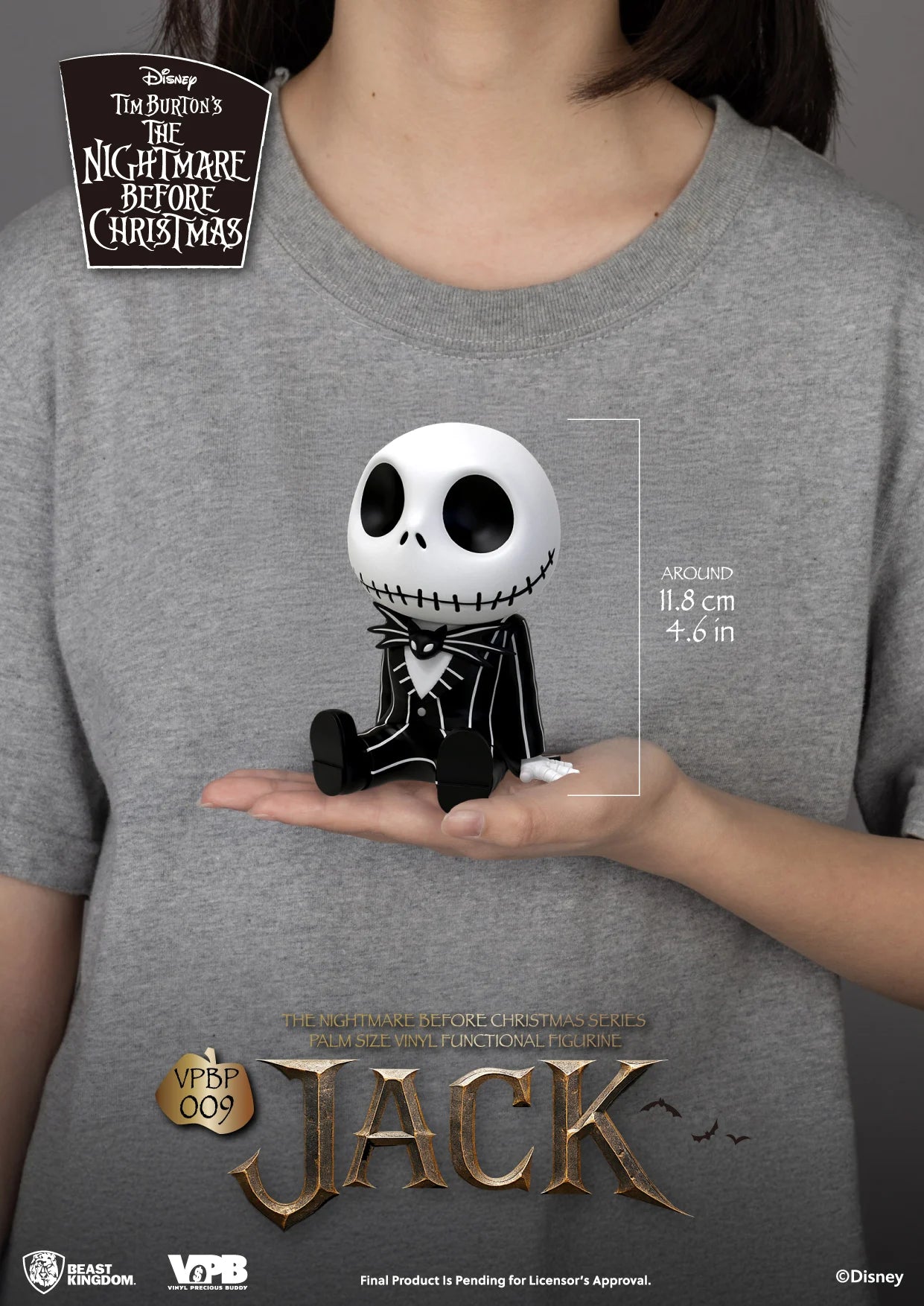 L'ETRANGE NOEL DE MONSIEUR JACK - Jack - Tirelire Vinyl Figure 11.8cm