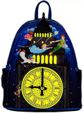 Sac à dos Loungefly Disney Peter Pan Glow Clock, vue de face, accessoire collector 23x28x10cm