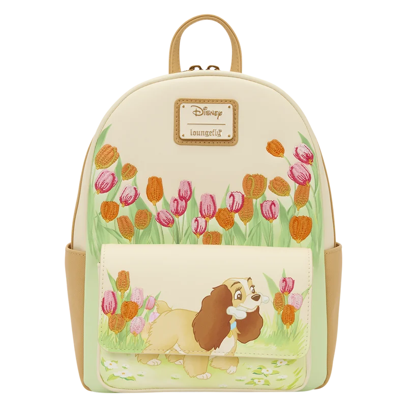 LADY AND THE TRAMP - Pastel Tulip - Loungefly Mini Backpack