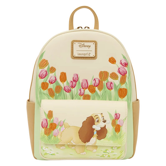 LA BELLE ET LE CLOCHARD - Pastel Tulip - Mini Sac à Dos Loungefly