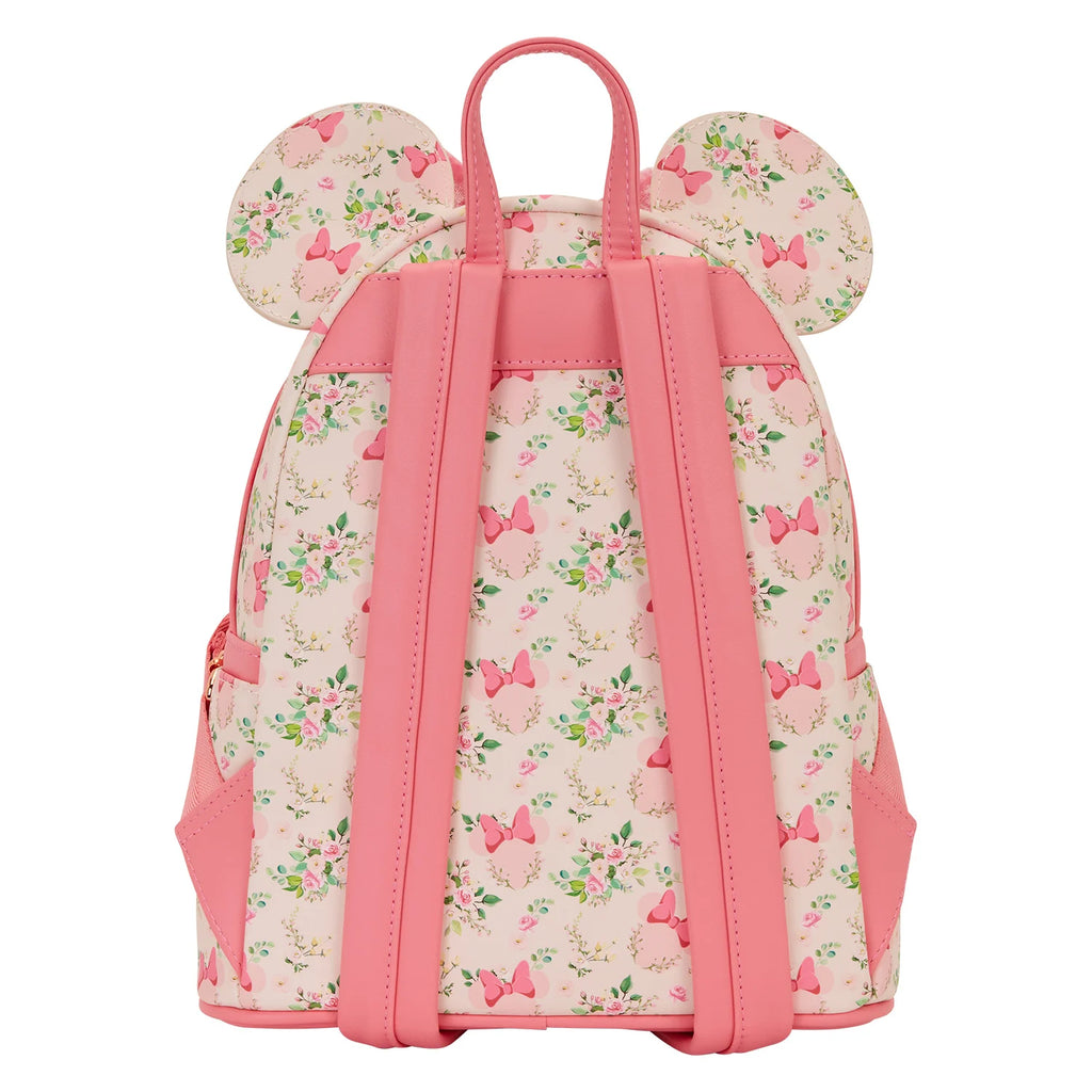 Mini sac à dos Loungefly Minnie Mouse Disney, vue de face, accessoire collector officiel