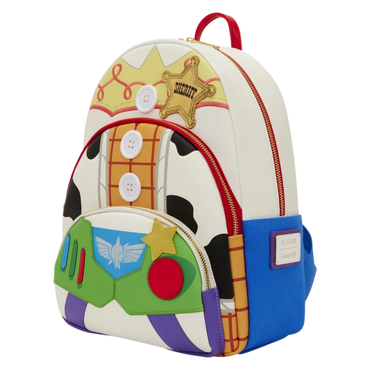 Sac à dos Loungefly Toy Story 5 Disney Pixar, vue de face, accessoire collector officiel