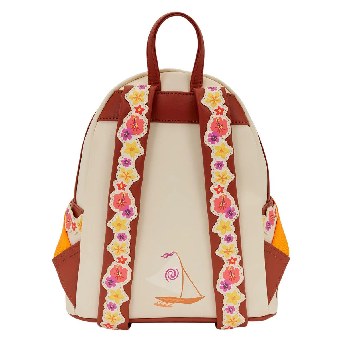 Mini sac à dos Loungefly Vaiana Live Action Disney, vue de face, accessoire collector officiel
