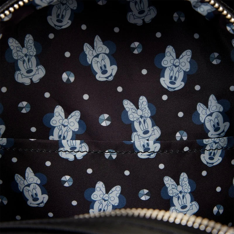 Disney Minnie Mouse « Studs & Chains » – Mini sac à dos Loungefly