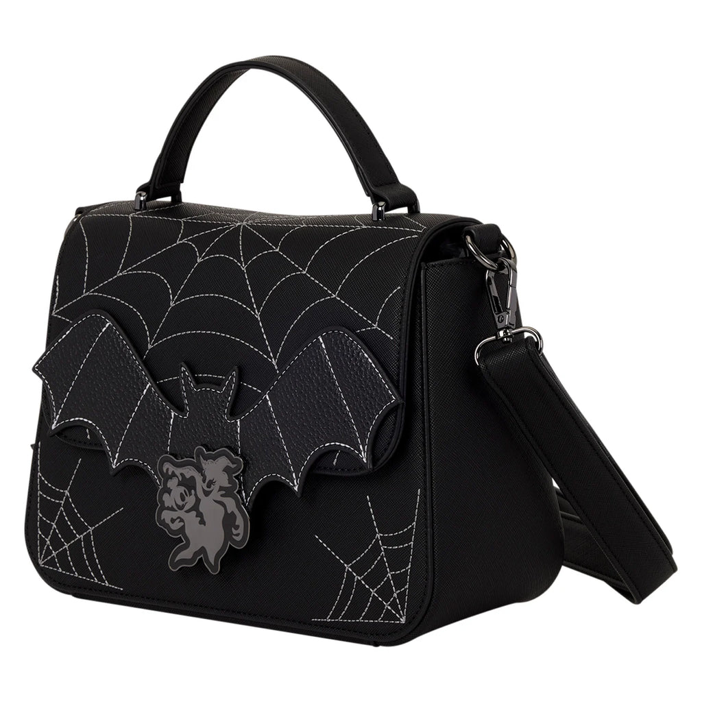 DISNEY - Mickey & Minnie Spiderweb & Bats - Sac Bandoulière Loungefly