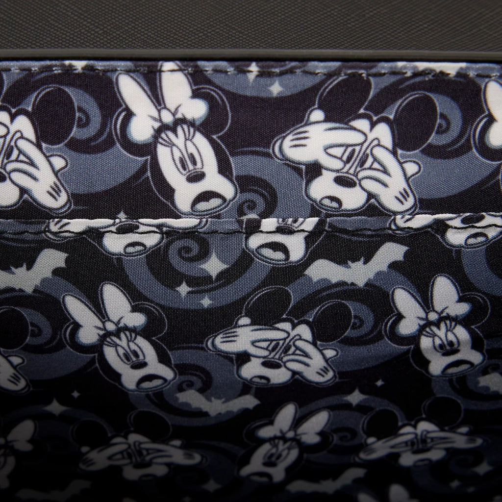 DISNEY - Mickey & Minnie Spiderweb & Bats - Sac Bandoulière Loungefly