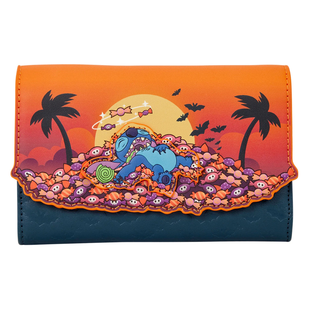 LILO & STITCH - Stitch Halloween Candy - Portefeuille Loungefly