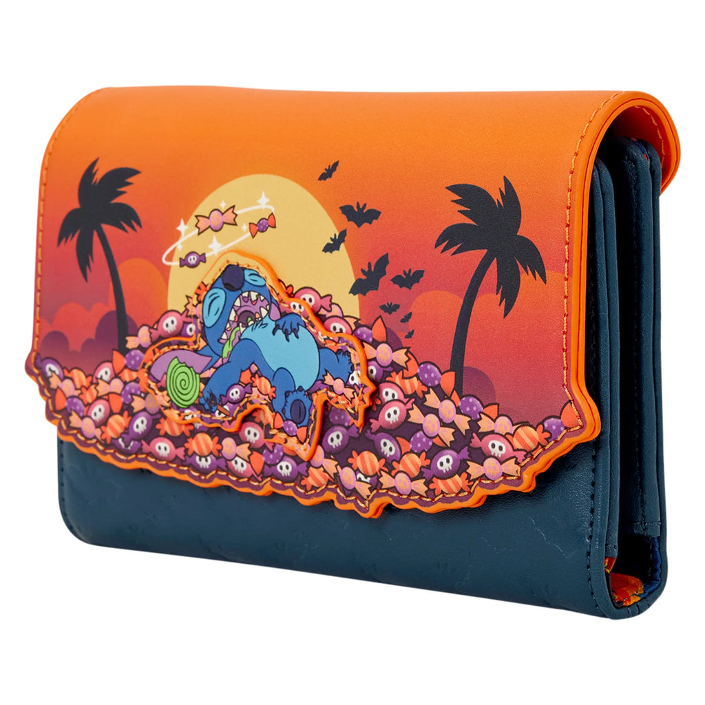 LILO & STITCH - Stitch Halloween Candy - Portefeuille Loungefly
