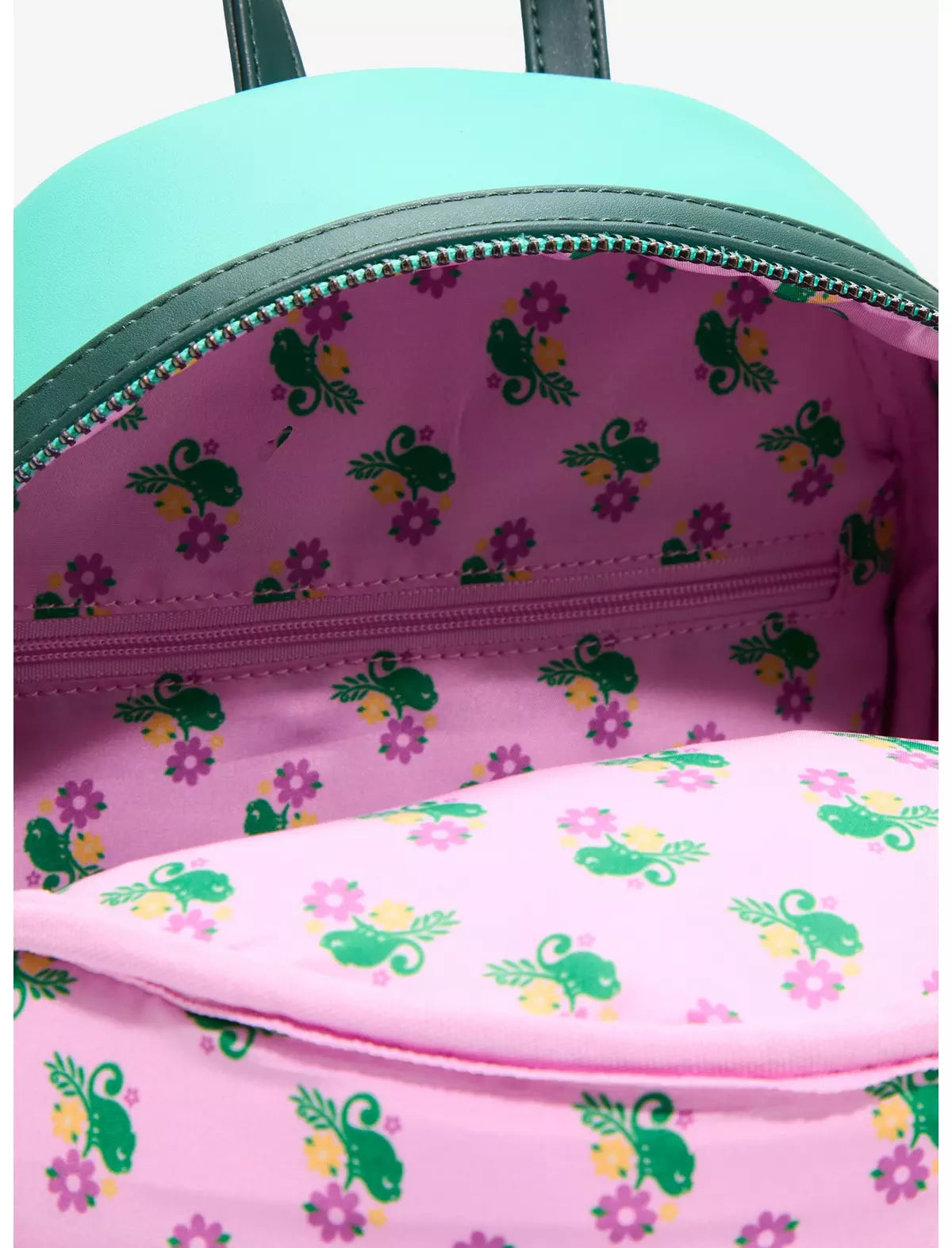 Loungefly Disney Tangled Pascal Floral Mini Backpack